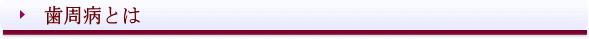 西条市 東予歯科 歯周病とは